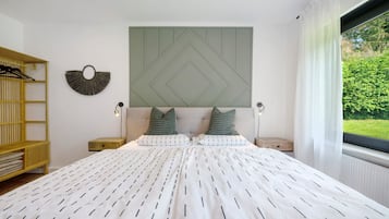 2 slaapkamers, een bureau, gratis wifi, beddengoed