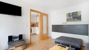 TV, DVD player, table tennis