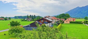 Vacation apartment 95 sqm, for 2-5 pers., 2 bedrooms, kitchen with dishwasher, spacious living room with balcony. Living room, balcony.