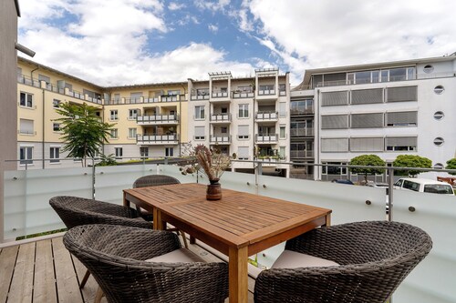 Holiday Apartment "Km Style 5" with Balcony & Wi-Fi