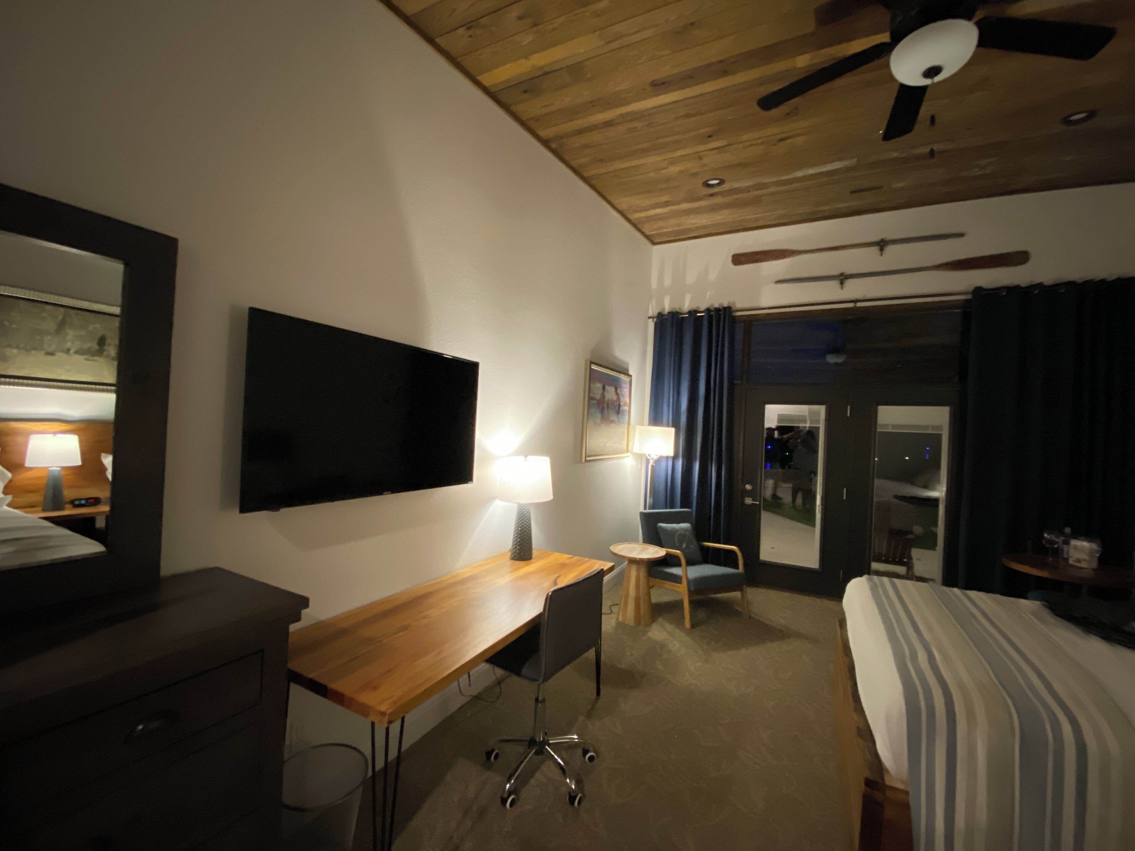 In-room safe, individually furnished, blackout drapes