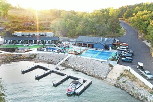 Lunch and dinner served, beach views 