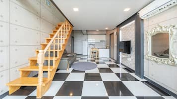 Basic-værelse - 1 soveværelse (Red Ⅱ) | 1 soveværelse, gratis Wi-Fi