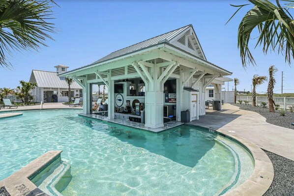 Una piscina climatizada