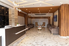 Sala de estar en el lobby