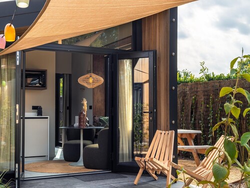 Wellness Cabin in Netherlands with Outdoor Spa