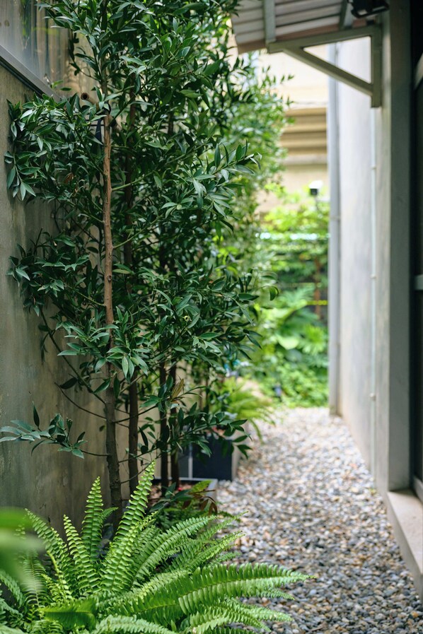 Fachada de la propiedad