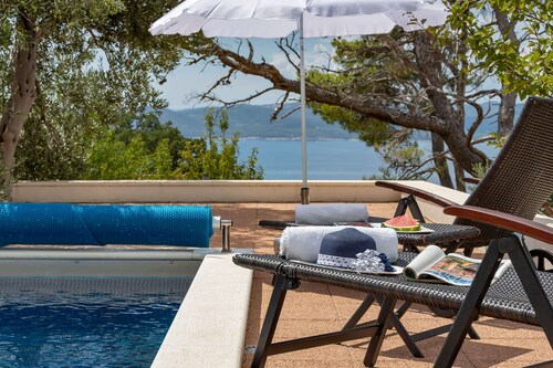 Villa Berulia is a great spot for getting away of loud and hasty tourists