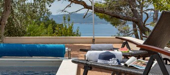 Villa Berulia is a great spot for getting away of loud and hasty tourists
