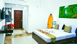 Deluxe Double Room, Pool View | Wi-fi percuma 