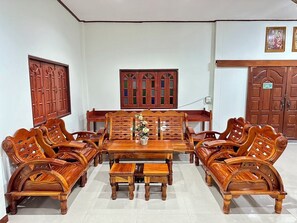 House, 3 Bedrooms, Private Bathroom | Living area | Flat-screen TV