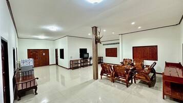 House, 3 Bedrooms, Private Bathroom | Living area | Flat-screen TV