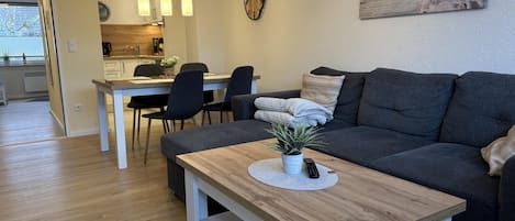 TV, DVD player, stereo