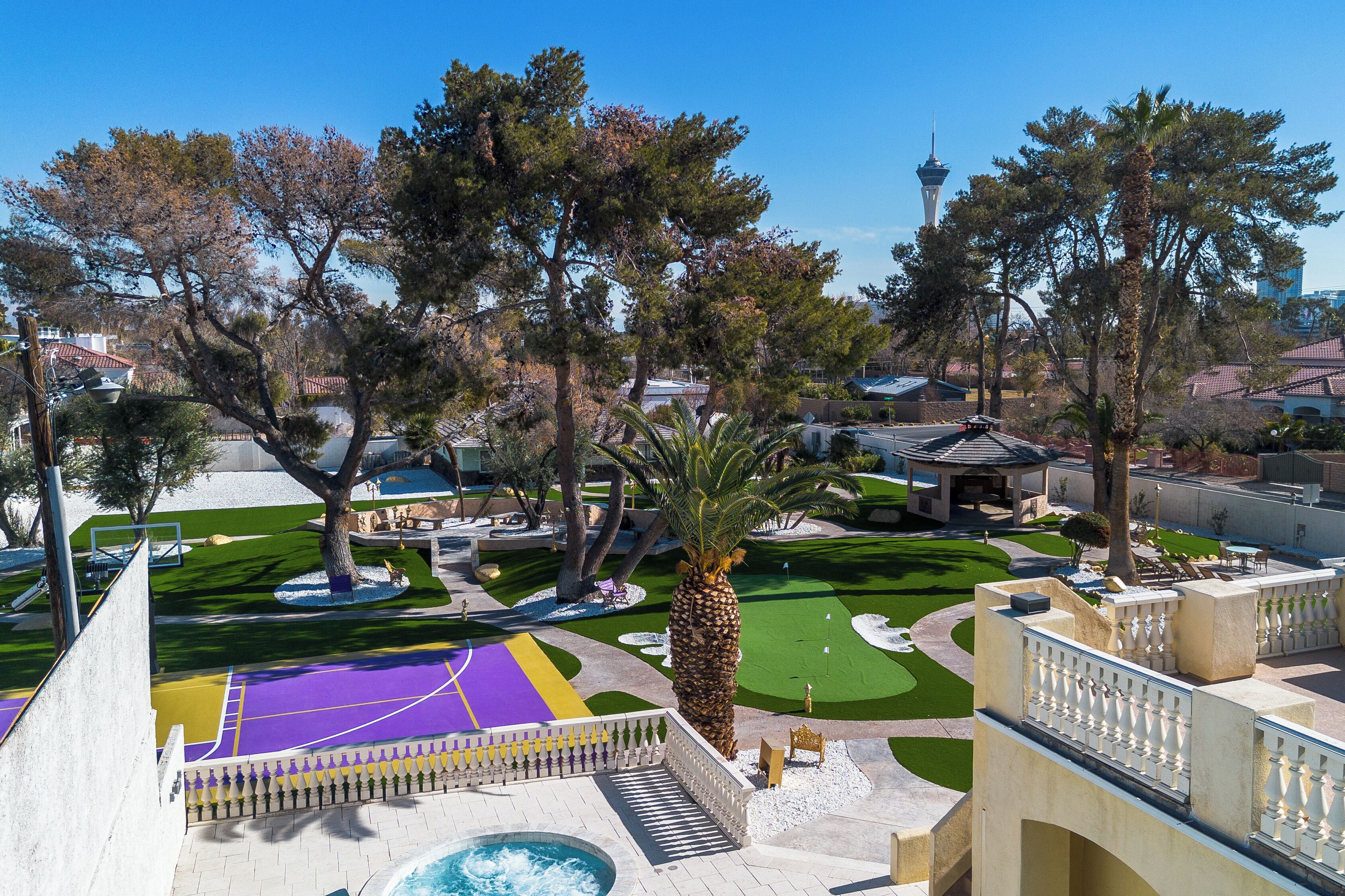 Terrein van de accommodatie