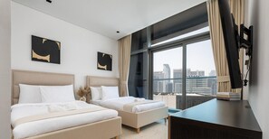 Appartement | 2 chambres, fer et planche à repasser, Wi-Fi gratuit, draps fournis