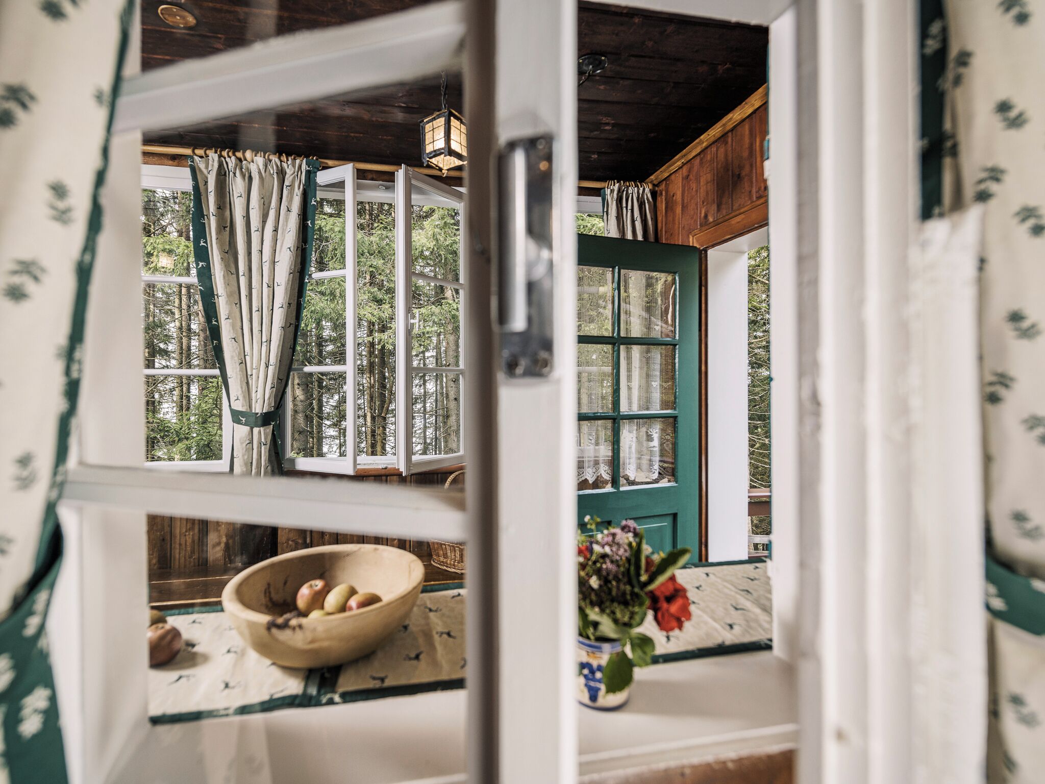 Casa de campo luxo, vista para a montanha | Área de estar
