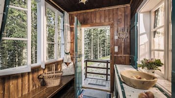 Cottage Deluxe, quang cảnh núi | Hiên