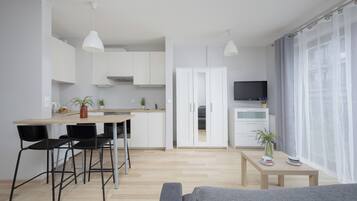 Estudio, cocina | Sala de estar