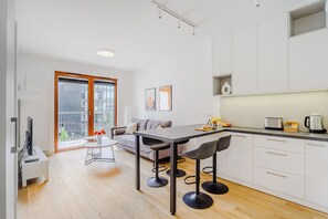 컴포트 아파트 | 1 개의 침실, 암막 커튼, 다리미/다리미판, 무료 WiFi