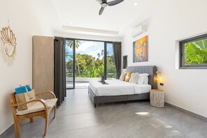 4 bedrooms, iron/ironing board, WiFi, bed sheets - Villa Clarisse - SEAVIEW-4 BDR for10 people (Koh Samui)