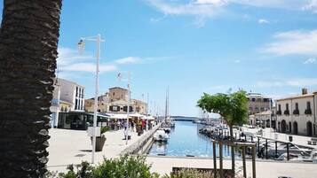 Uitzicht vanuit accommodatie