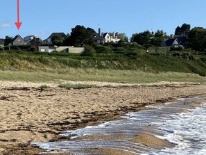 On the beach