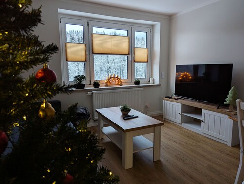 Apartment 'Bergsonne' | 6 p., 2 bedrooms, modern, fiber optic/WLAN, ski holder