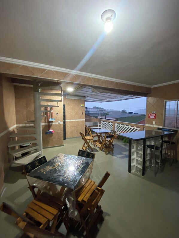 Terrasse sur le toit