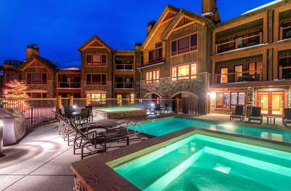 Una piscina climatizada