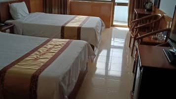 Kamar Twin | Kedap suara, Wi-Fi gratis, dan seprai linen