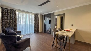 Luxury Suite, Balcony, City View | Free minibar, laptop workspace, soundproofing, free cribs/infant beds - Alice Hotel Antalya (Antalya)