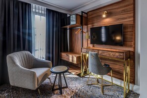Standard Twin Room, City View | In-room safe, desk, laptop workspace, blackout drapes - Donna Anna Boutique Hotel (Giroc)