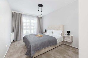 1 bedroom, iron/ironing board, WiFi, bed sheets - Spadochroniarzy 10G | Prestigious Apartment | Pool (Dziwnów)