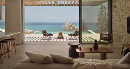 Esthesis Beachfront Villa II, with Heated Pool