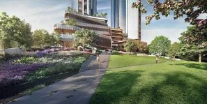 Property grounds - Nordic Condo For Getaways or Remote Work (Southbank)
