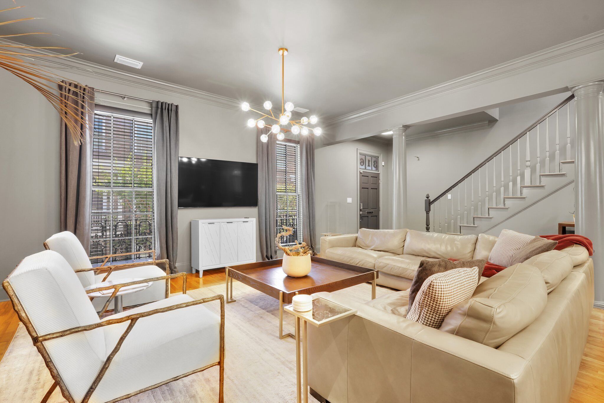 Stunning Luxury in Historic District W/ Parking + Courtyard by Lucky Savannah