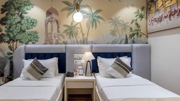 Standard Double or Twin Room, No Windows | In-room safe, iron/ironing board, rollaway beds, bed sheets