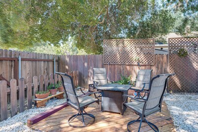 Historic Woodland Escape w/ Patio + Fire Pit!