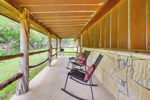 House (1 Bedroom) | Interior - Rural & Horse-friendly Cabin ~ 24 Mi to Bandera! (Tarpley)
