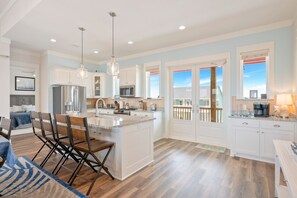 House, 4 Bedrooms | Private kitchen | Fridge, oven, coffee/tea maker - Coral Cabana 4 Bedroom Home by RedAwning (Port Bolivar)