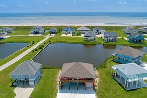 House, 4 Bedrooms | Property grounds - Coral Cabana 4 Bedroom Home by RedAwning (Port Bolivar)