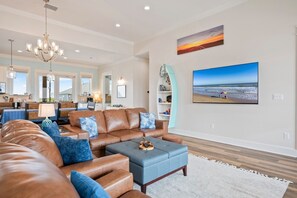 Living area - Coral Cabana 4 Bedroom Home by RedAwning (Port Bolivar)