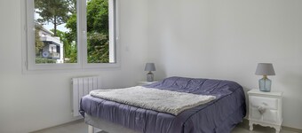 House for 4 with garden 1km from the beach