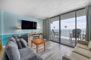 TV - Royal Garden Unit 609 -  2 Bedroom, 2 Bath Oceanfront Condo (Garden City Beach)
