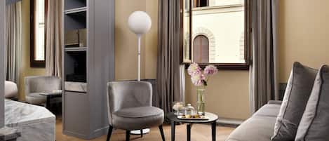 Suite | 1 slaapkamer, luxe beddengoed, donsdekens, pillowtop-bedden