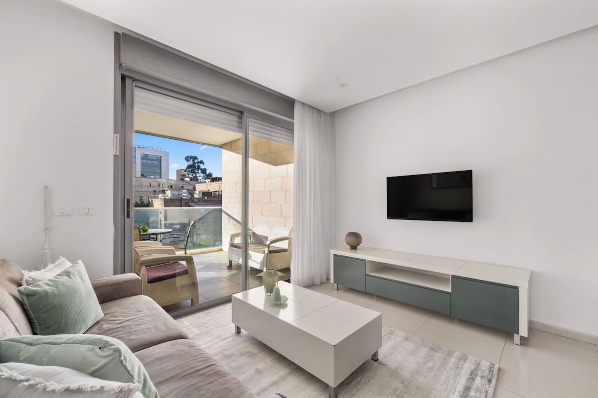 Departamento económico, 2 habitaciones, para no fumadores | 2 habitaciones, tabla de planchar con plancha y wifi gratis