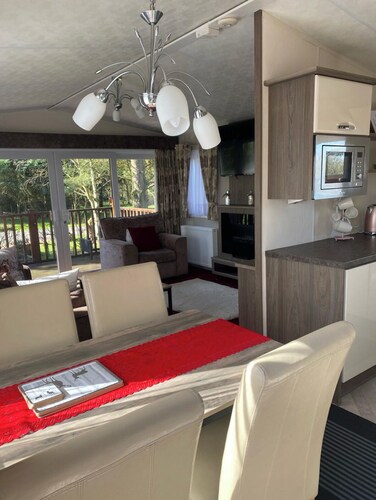 Relaxing Lodge In The Heart Of Northumberland