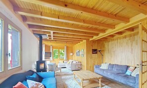 TV, fireplace - CHALET AVORAZ AVR NATURE  & VIEW 10 Pers. (Châtel)