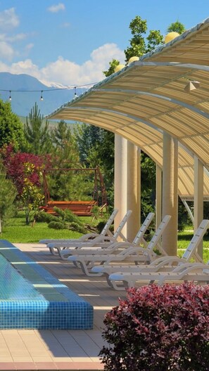 Innenpool, 4 Außenpools, rund um die Uhr geöffnet, Cabañas (kostenlos)