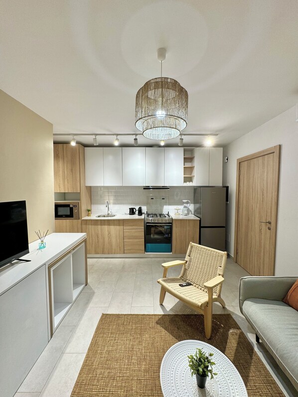 The CosySuit | Living area